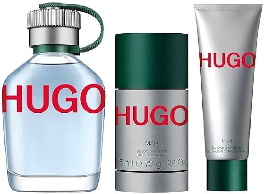 Hugo Boss Green EDT for Men Gift Set (3PC)