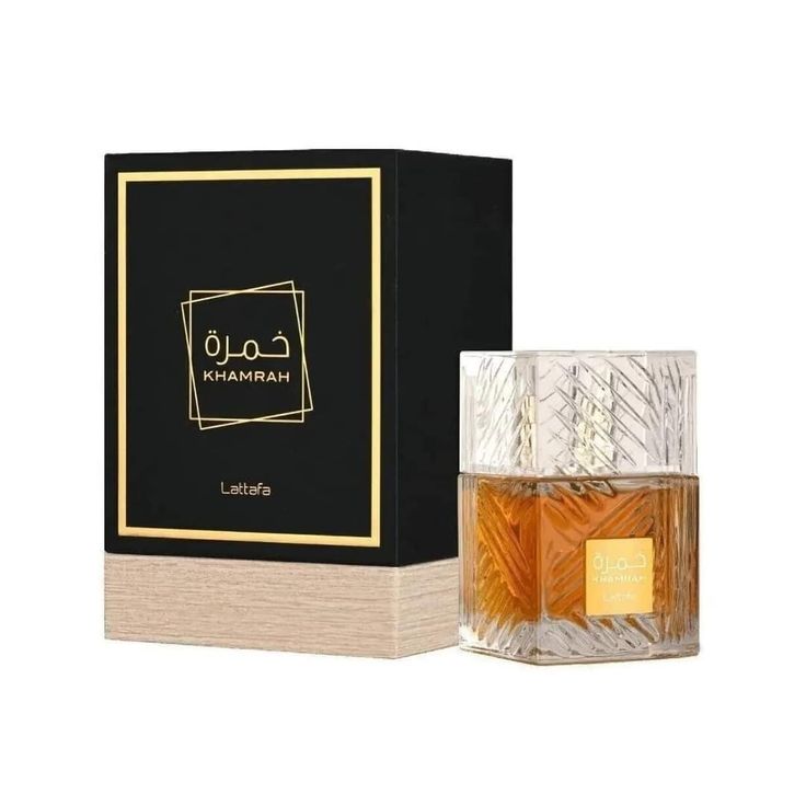 LATTAFA KHAMRAH COLLECTION GIFT SET EAU DE PARFUM 3.4FL.OZ, BODY SPRAY6.67FL.OZ