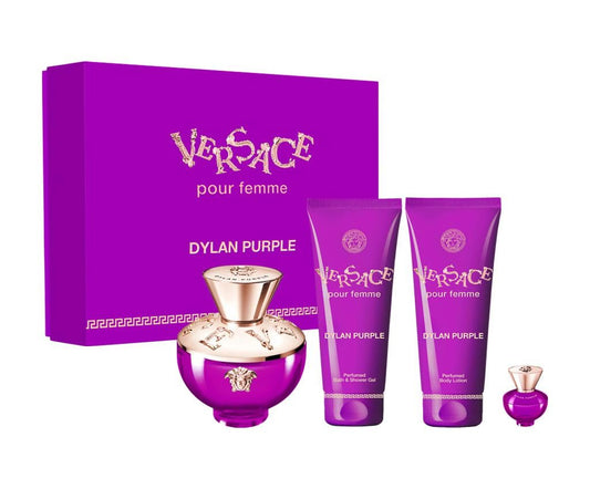 Versace Dylan Purple 4 pcs Gift Set