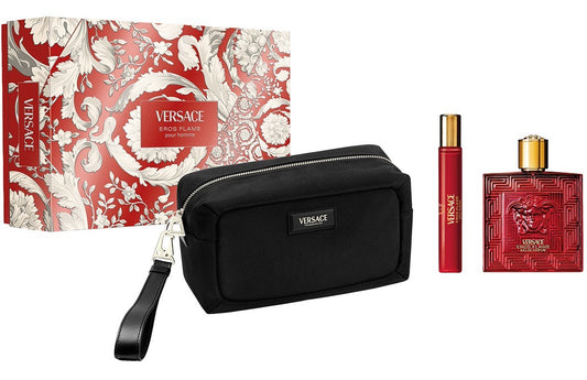 Versace Eros Flame 3 pcs Gift Set